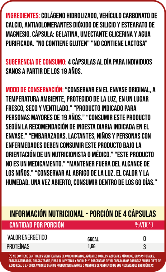 Puretech Pure Collagen 500mg 120 Caps