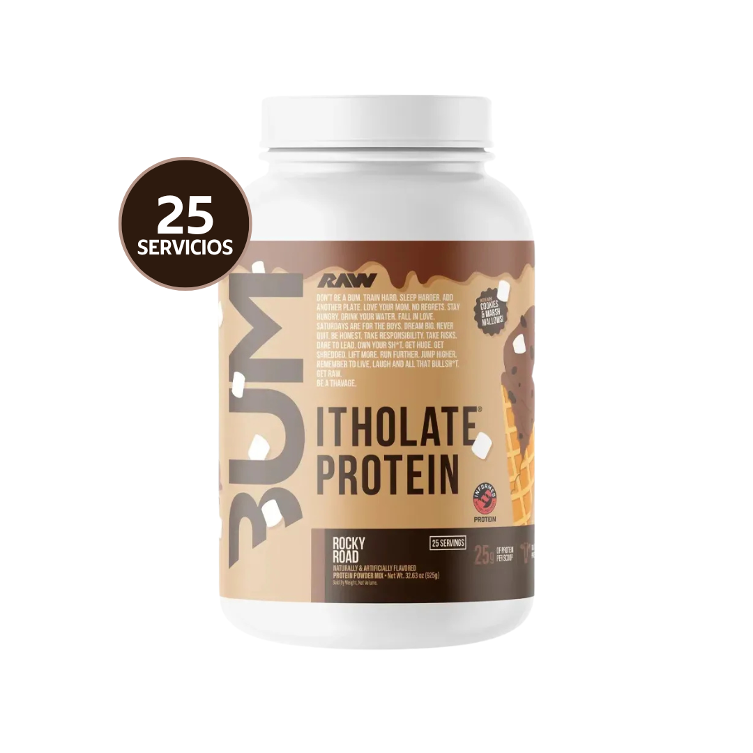 RAW Nutrition CBum Itholate Protein 2 lb | 25 Servicios · Whey Isolate · Alta Pureza y Absorción
