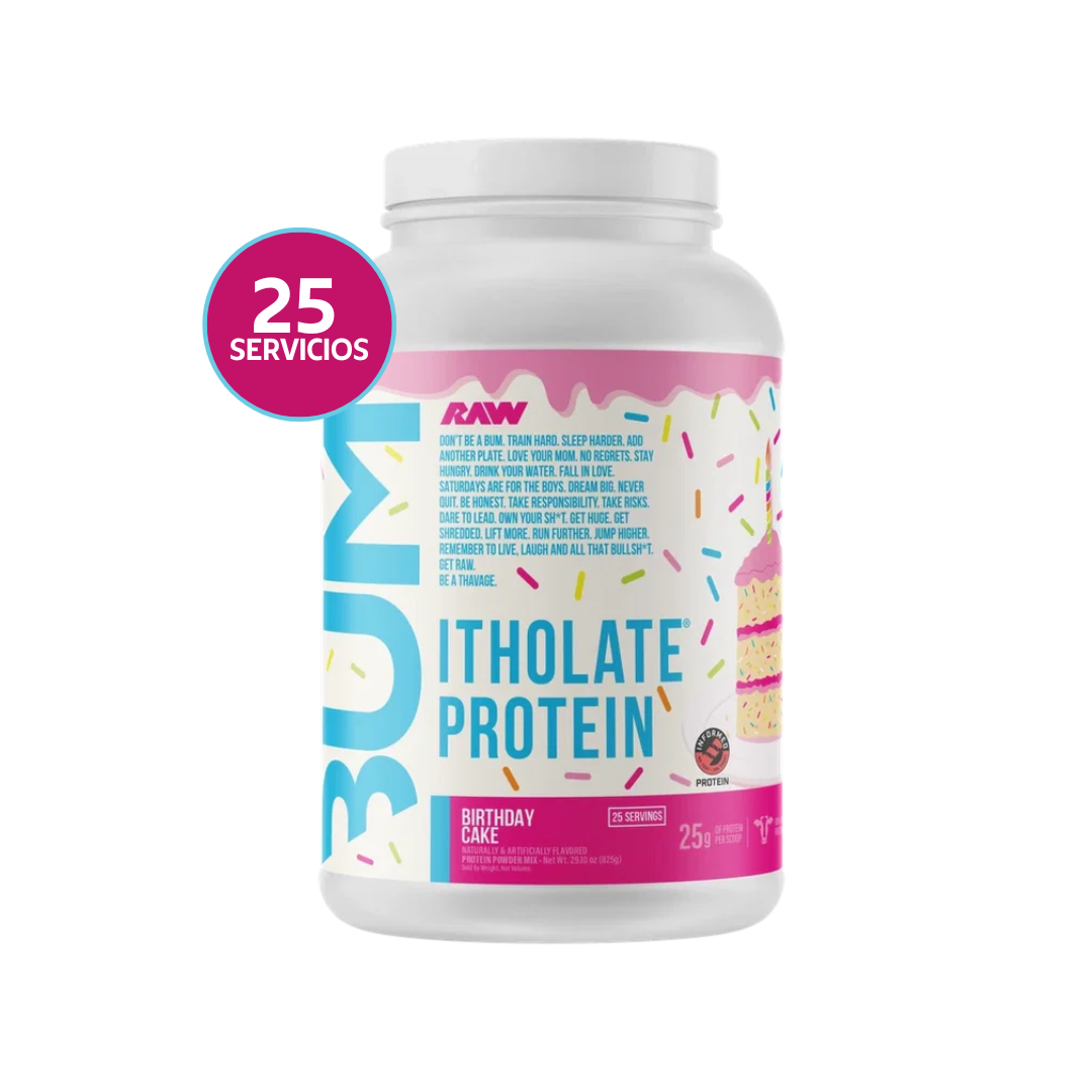RAW Nutrition CBum Itholate Protein 2 lb | 25 Servicios · Whey Isolate · Alta Pureza y Absorción