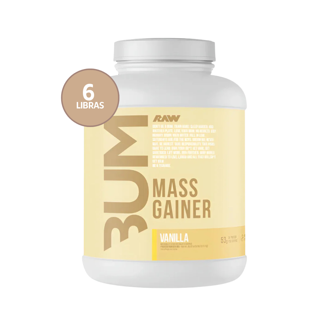 RAW Nutrition CBum Mass Gainer 6 lb | Ganador de Peso · Calorías y Desarrollo Muscular