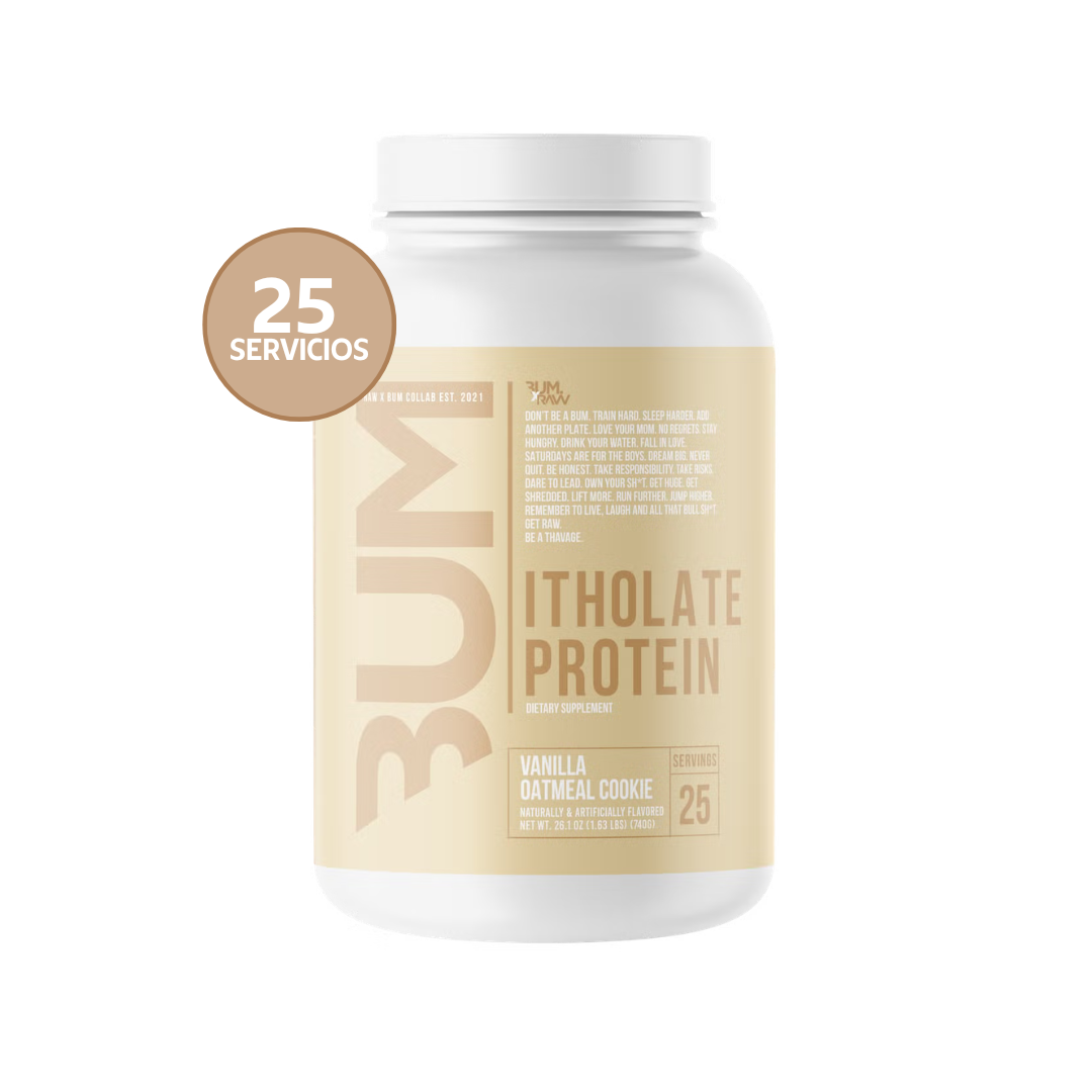RAW Nutrition CBum Itholate Protein 2 lb | 25 Servicios · Whey Isolate · Alta Pureza y Absorción