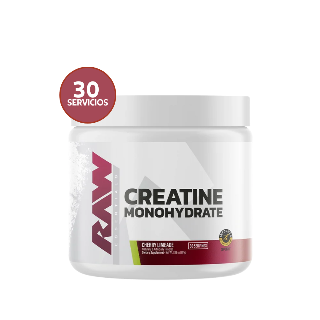 RAW Nutrition Creatine 150 g | 30 Servicios · Creatina Monohidratada · Fuerza y Rendimiento