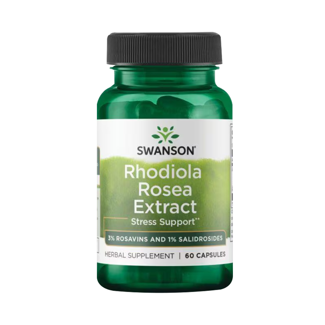 Swanson Rhodiola Rosea Extract 60 Caps