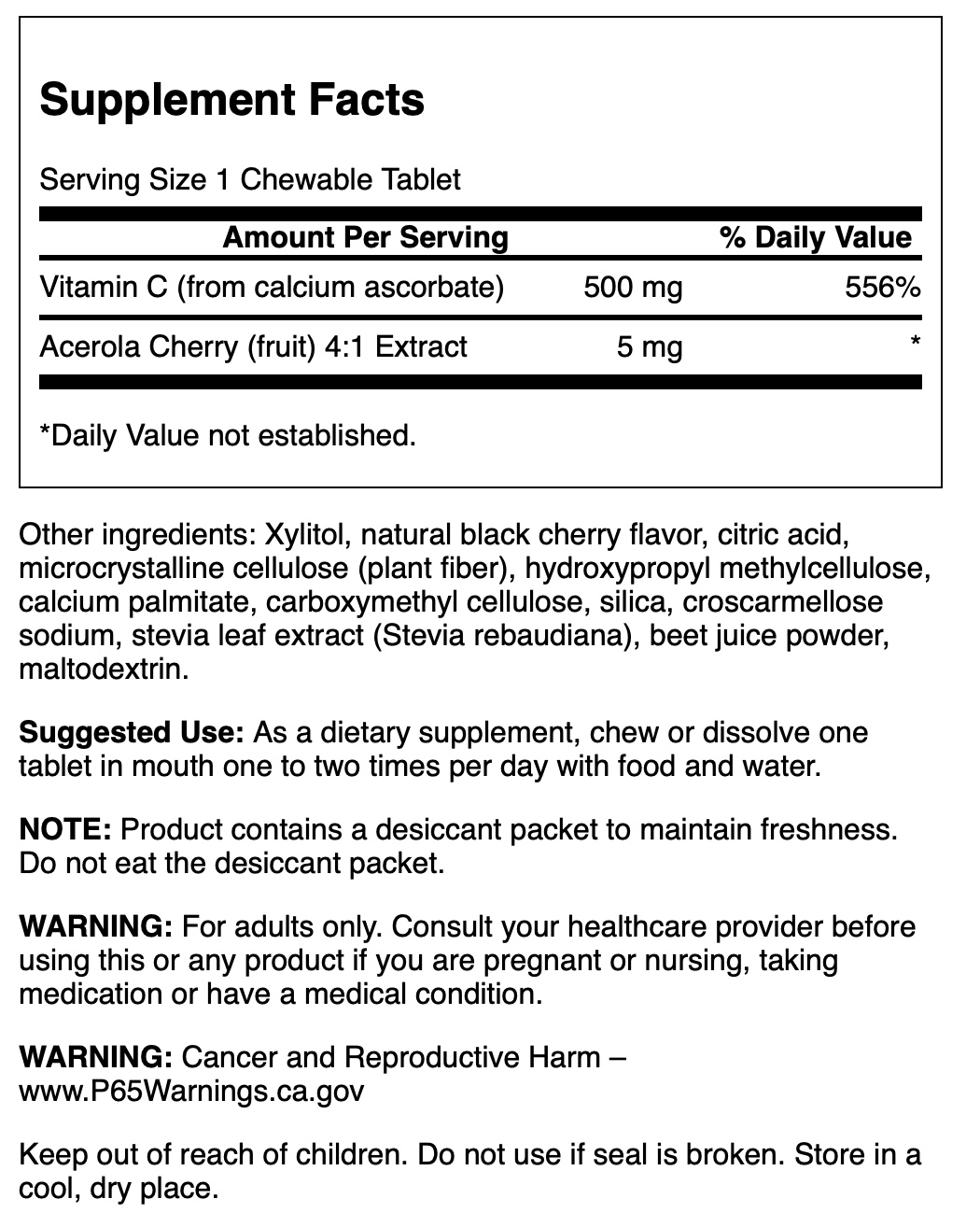 Swanson Vitamina C Masticable | 60 Tabletas · Antioxidante e Inmune