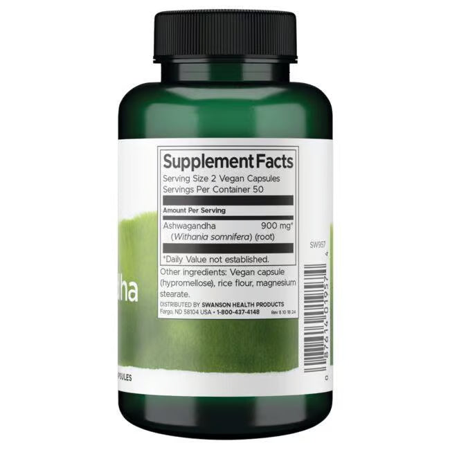Pack Ashwagandha Swanson 450 mg 2 X $41.980