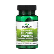 Swanson Full Spectrum Mucuna Pruriens 400 Mg 60 Caps