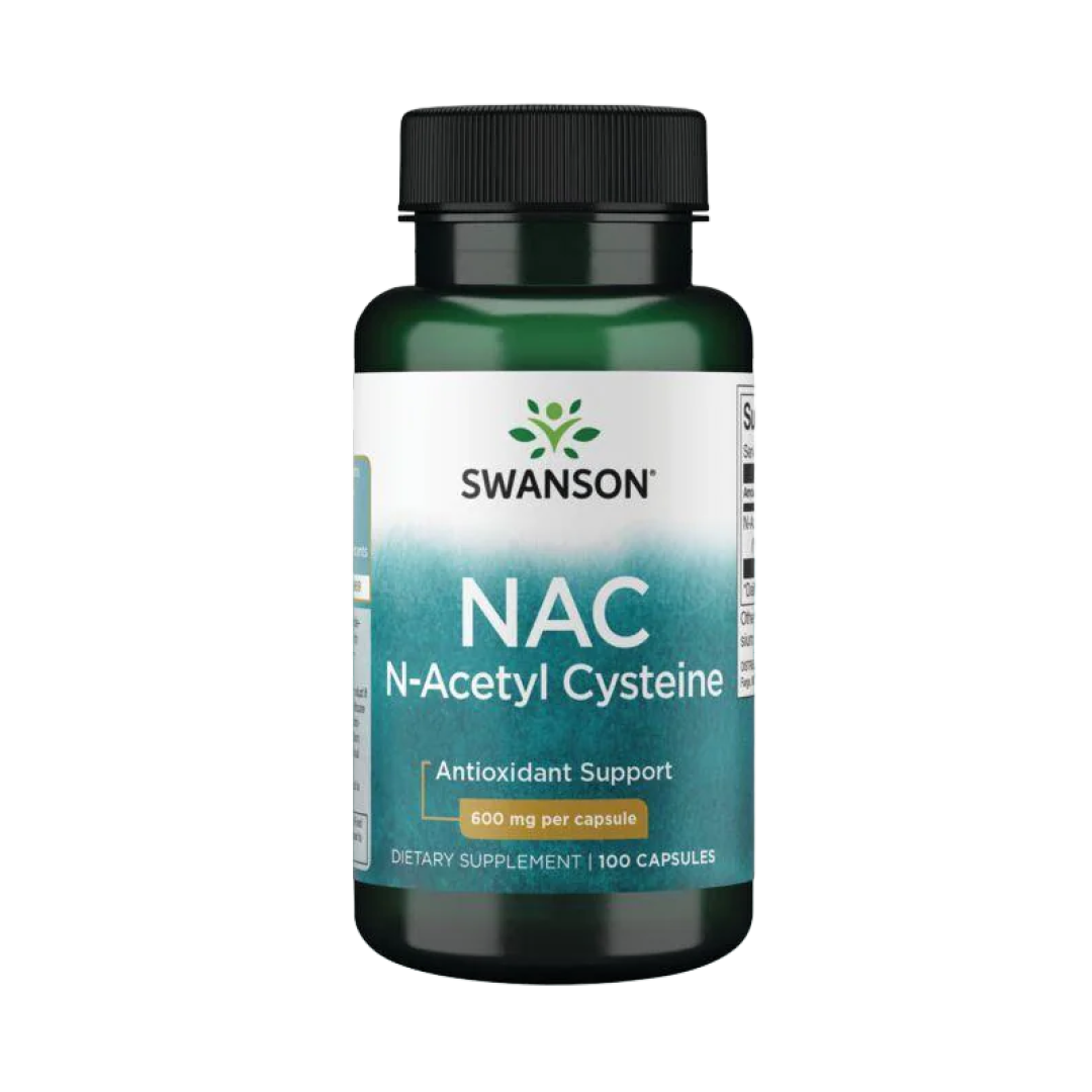 Swanson N-acetyl Cysteine 600mg 100 Caps