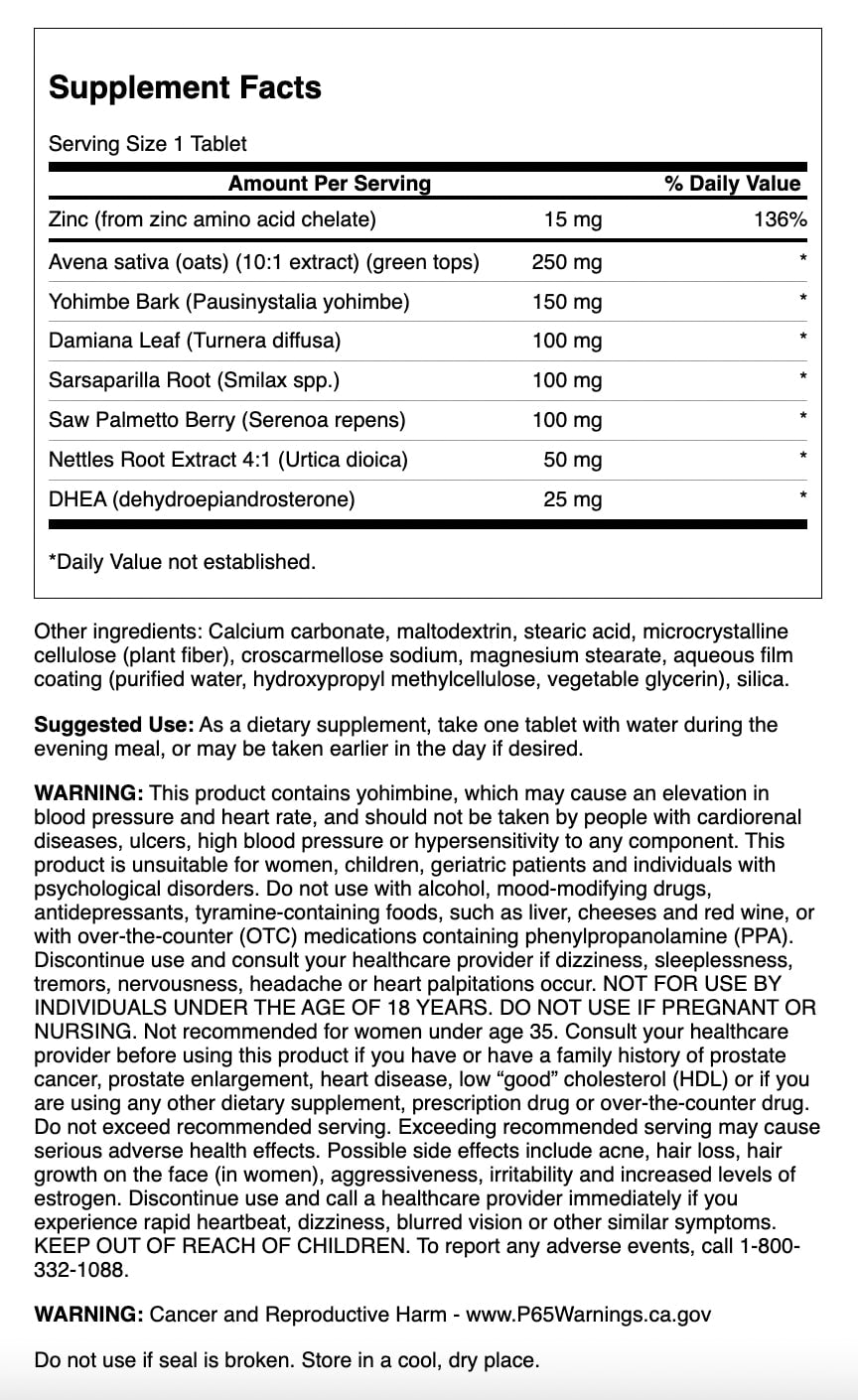 Swanson Supreme DHEA Complex 45 Tabletas | DHEA Complex