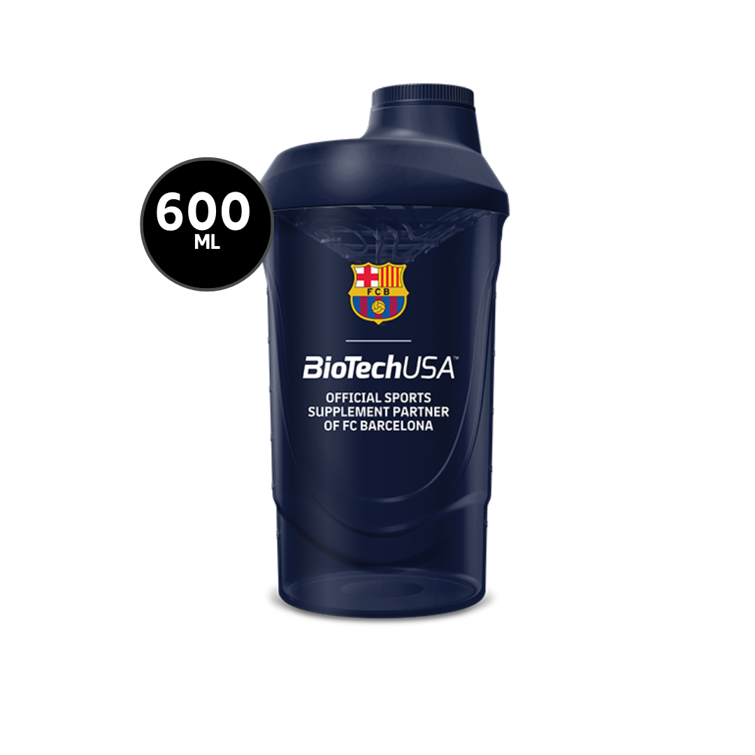 Shaker FC Barcelona | Botella Mezcladora Deportiva 600 ml · Diseño Oficial