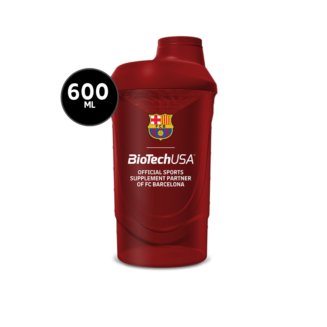 PRUEBA - Shaker FC Barcelona | Botella Mezcladora Deportiva 600 ml · Diseño Oficial