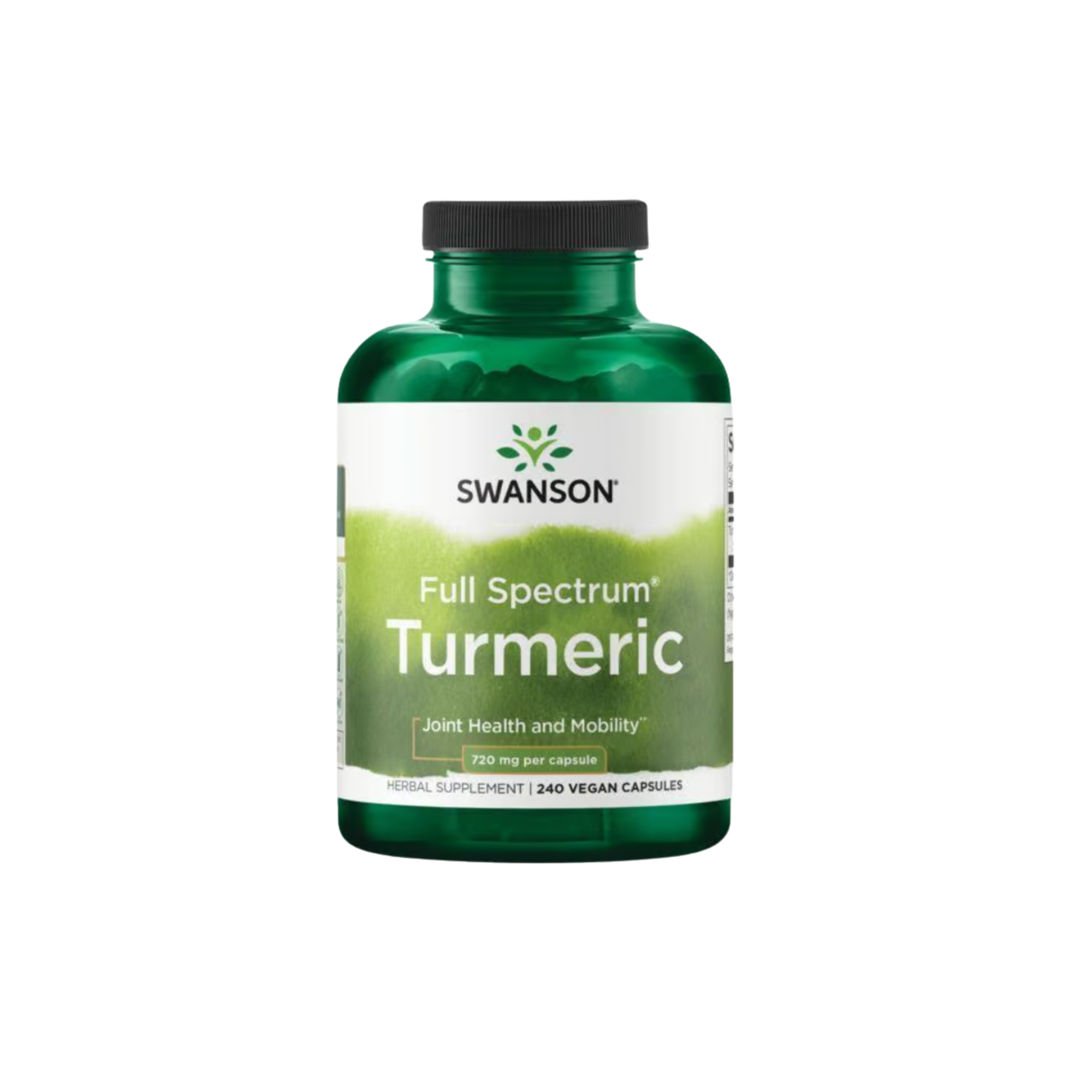 Swanson Full Spectrum Turmeric 720mg 240 Vegan Caps