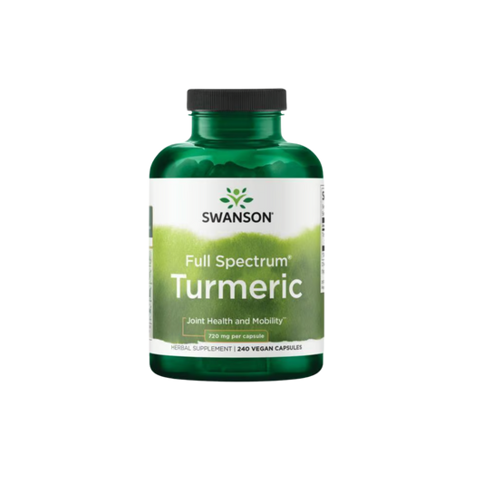 Swanson Full Spectrum Turmeric 720mg 240 Vegan Caps