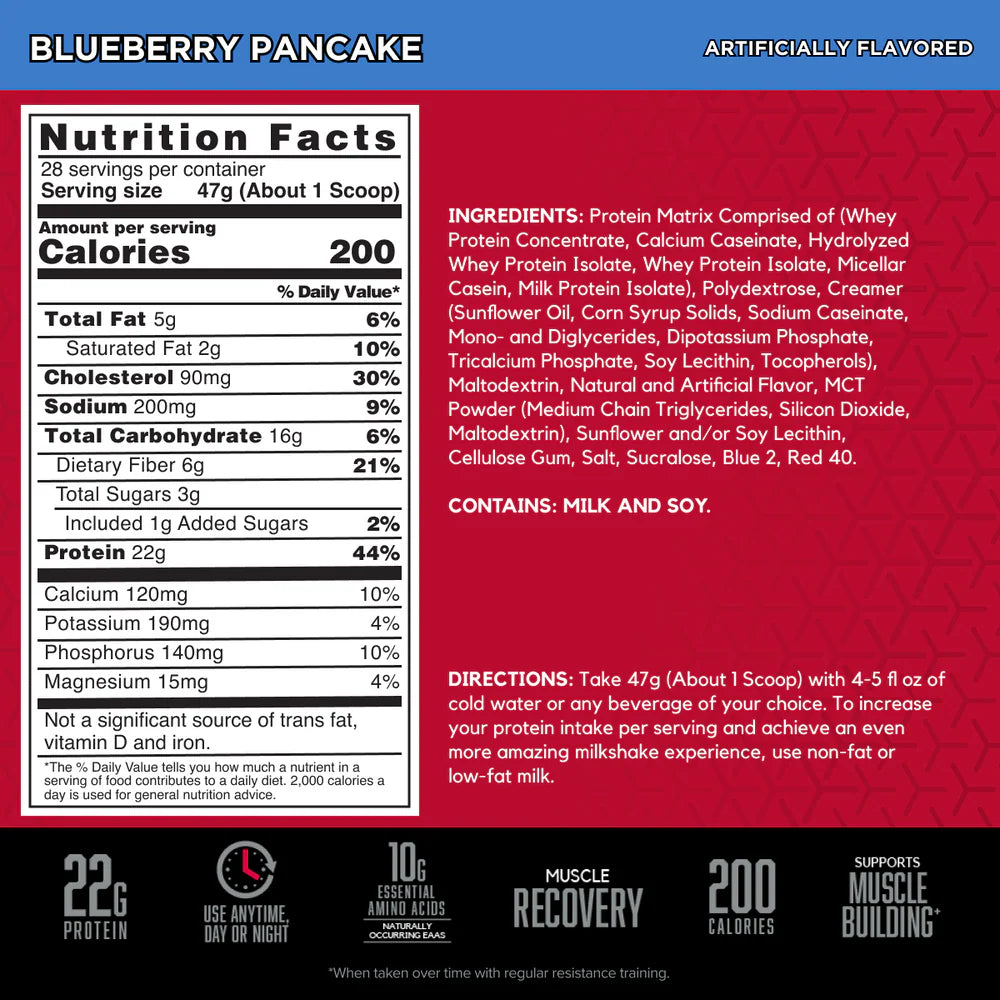 BSN Syntha-6 Proteína Whey Multi-Fase 1.32 kg (2.9 lb) | 28 Servicios · 22g Proteína