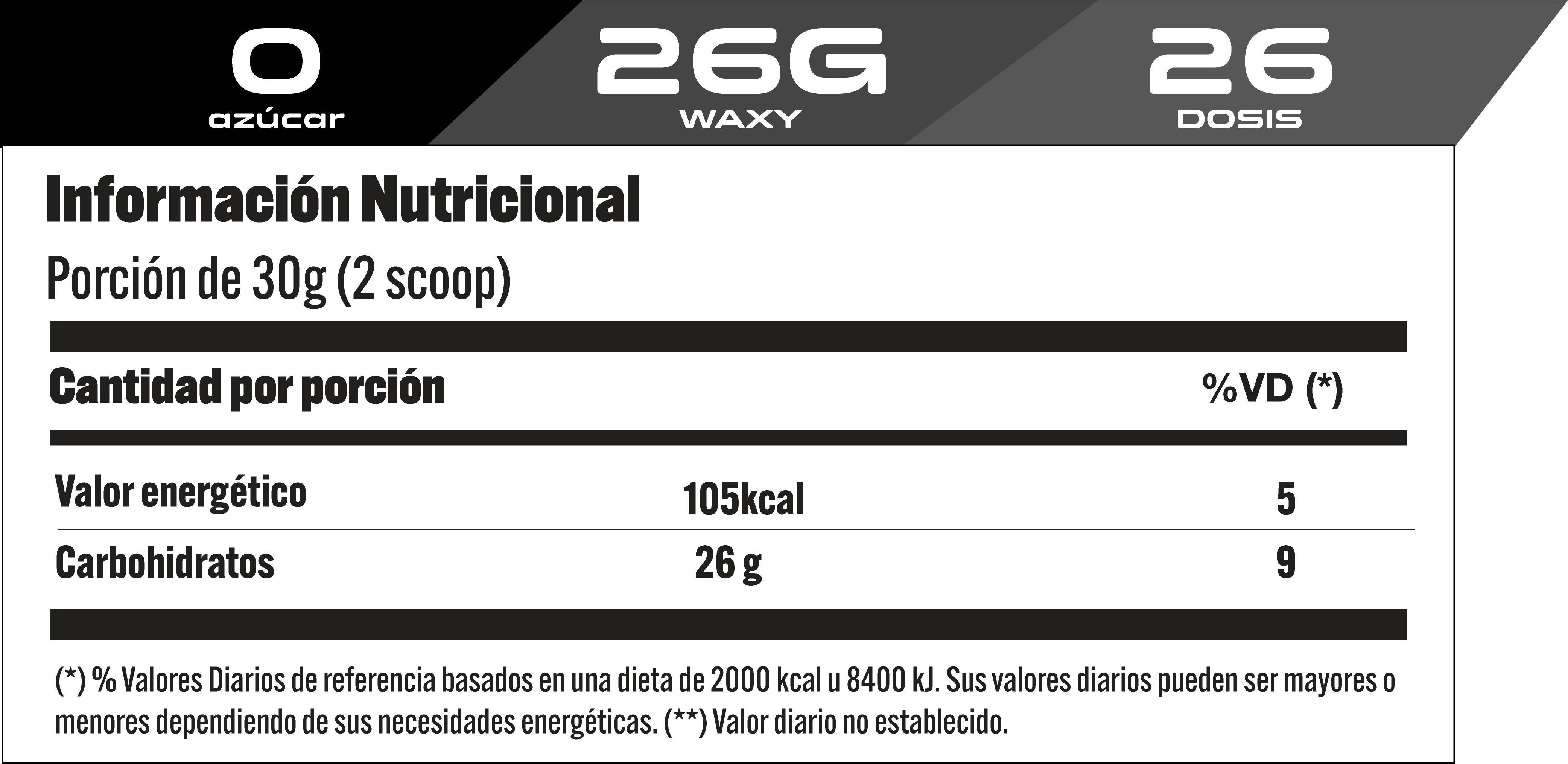 XPro Nutrition - Waxy Maize Super Carb 800 Grs