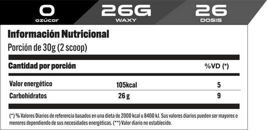 XPro Nutrition - Waxy Maize Super Carb 800 Grs