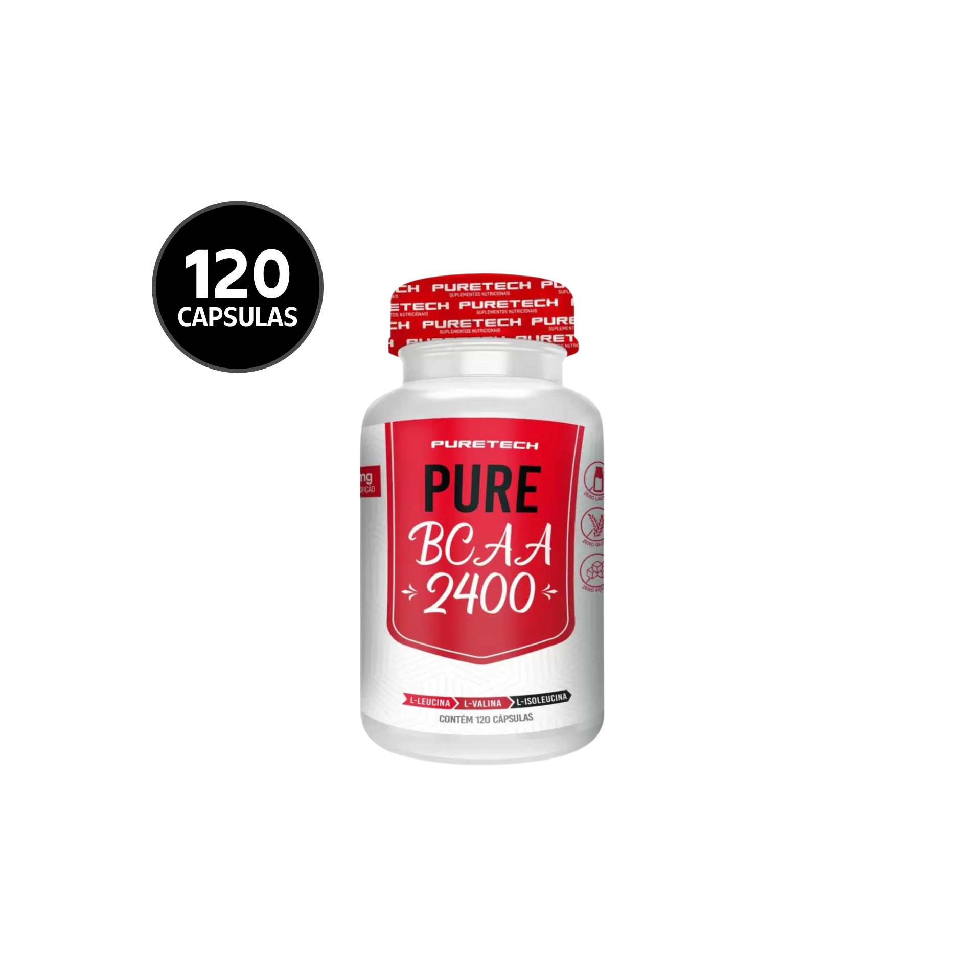 Puretech Pure BCAA 2400 - 120 Caps