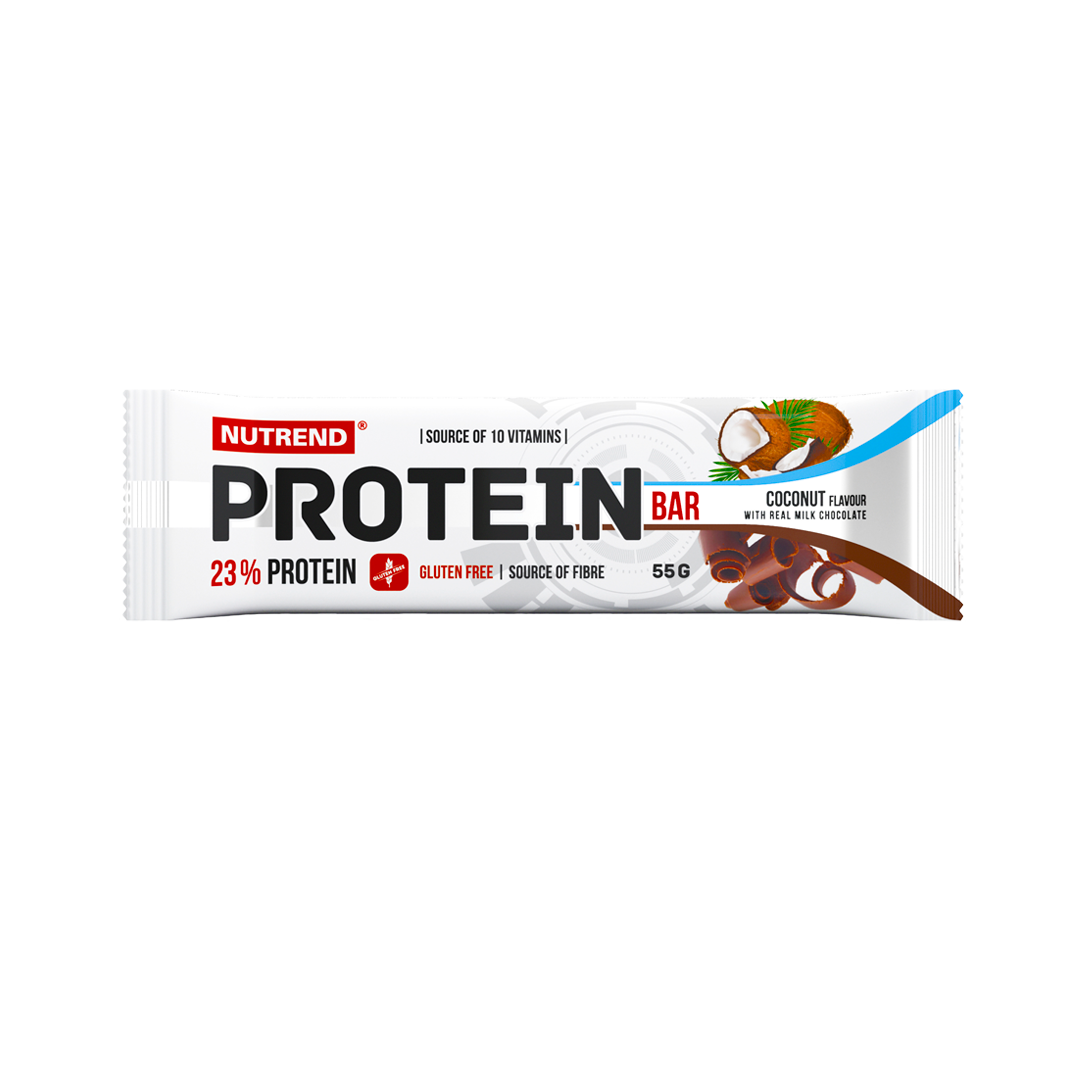 Nutrend Protein Bar Caja 24 Unidades | 13 g Proteína · Snack con 9 Vitaminas