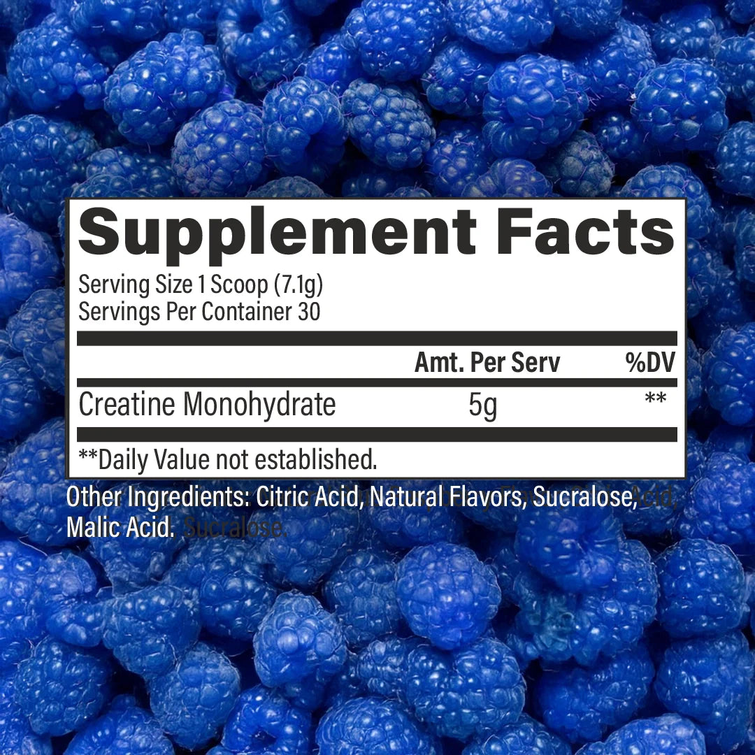 RAW Nutrition Creatine 150 g | 30 Servicios · Creatina Monohidratada · Fuerza y Rendimiento