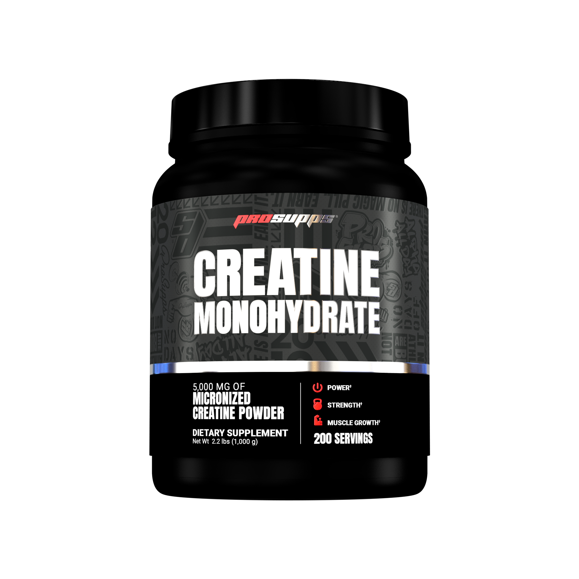 Prosupps Creatine Monohydrate 1 kg 200 Servicios