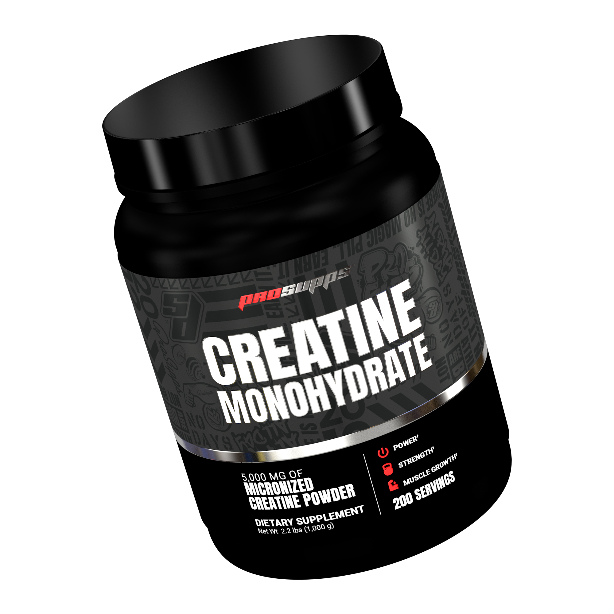 Prosupps Creatine Monohydrate 1 kg 200 Servicios