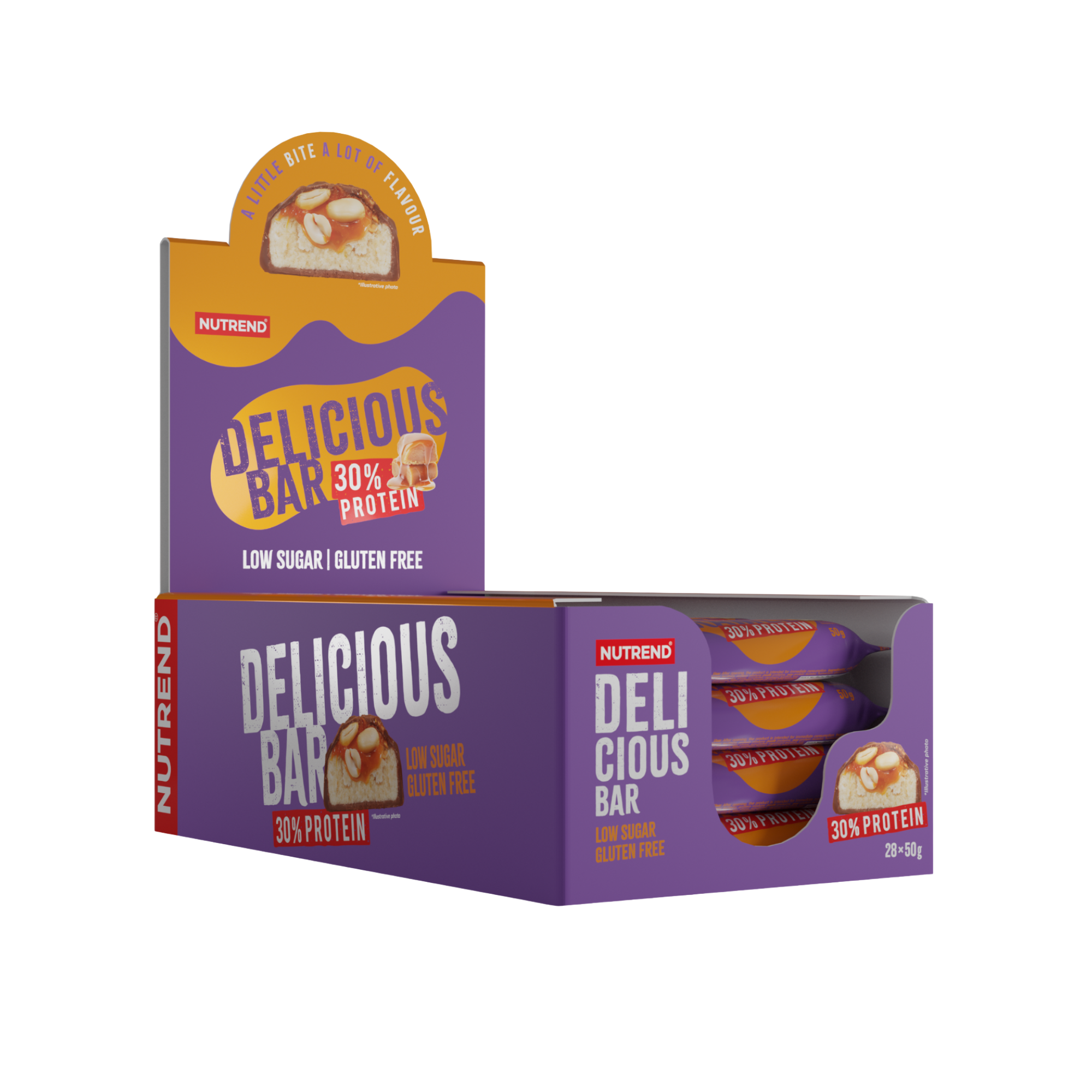 Delicious Bar NUTREND (Caja de 28 unidades)