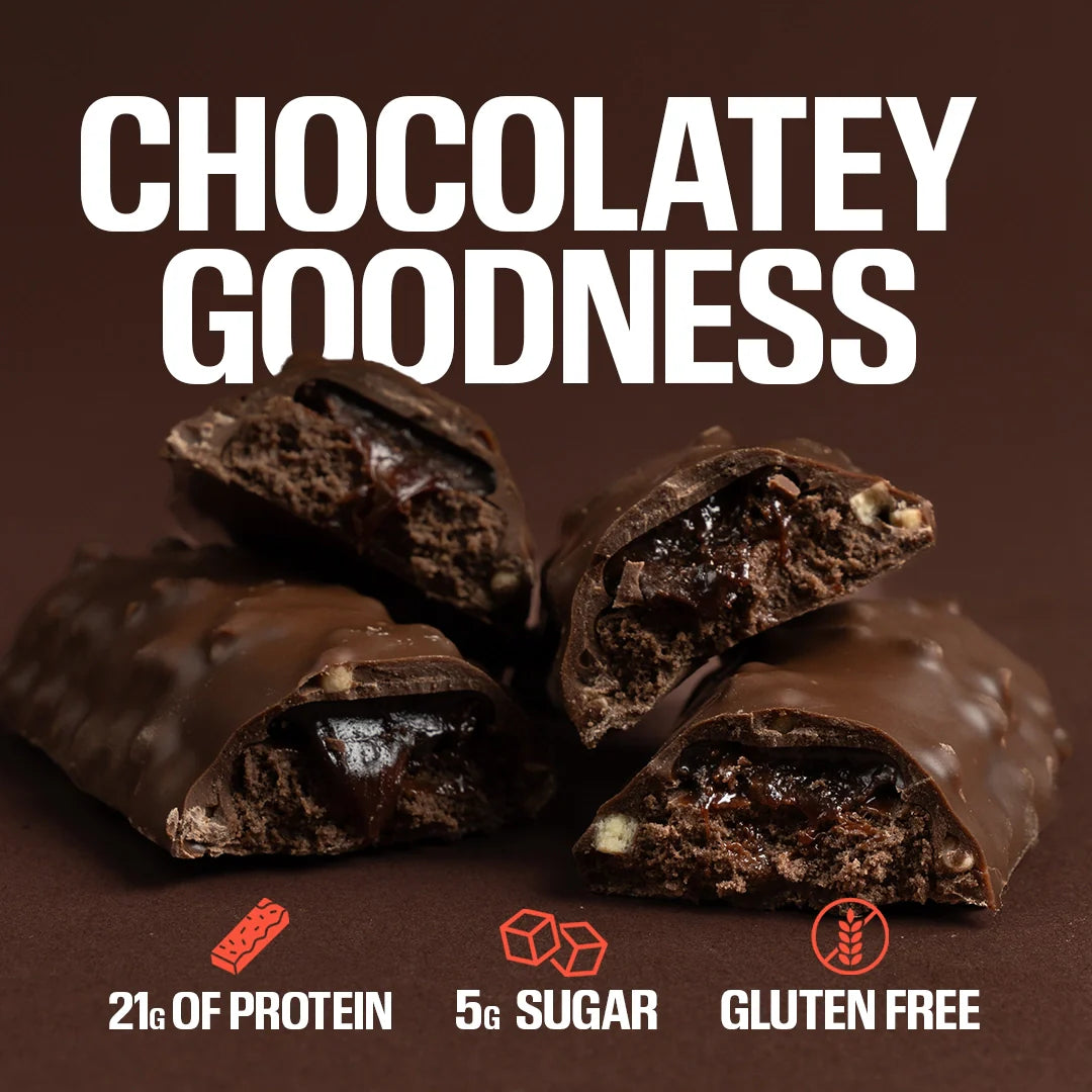 RAW Nutrition Protein Bar 12 Pack | Barras de Proteína · Snack Alto en Proteína - 21 gramos de proteína