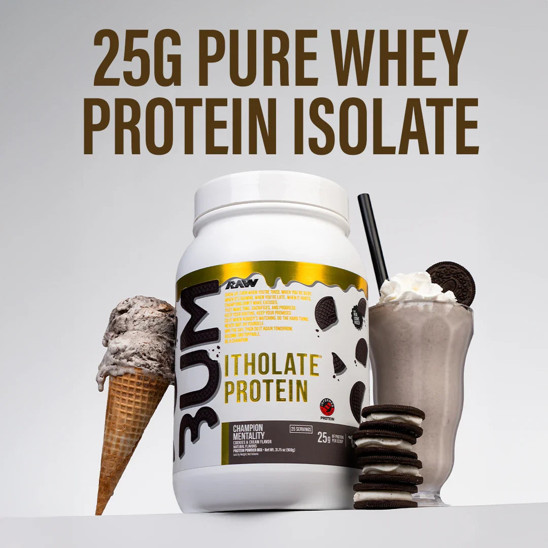 RAW Nutrition CBum Itholate Protein 2 lb | 25 Servicios · Whey Isolate · Alta Pureza y Absorción
