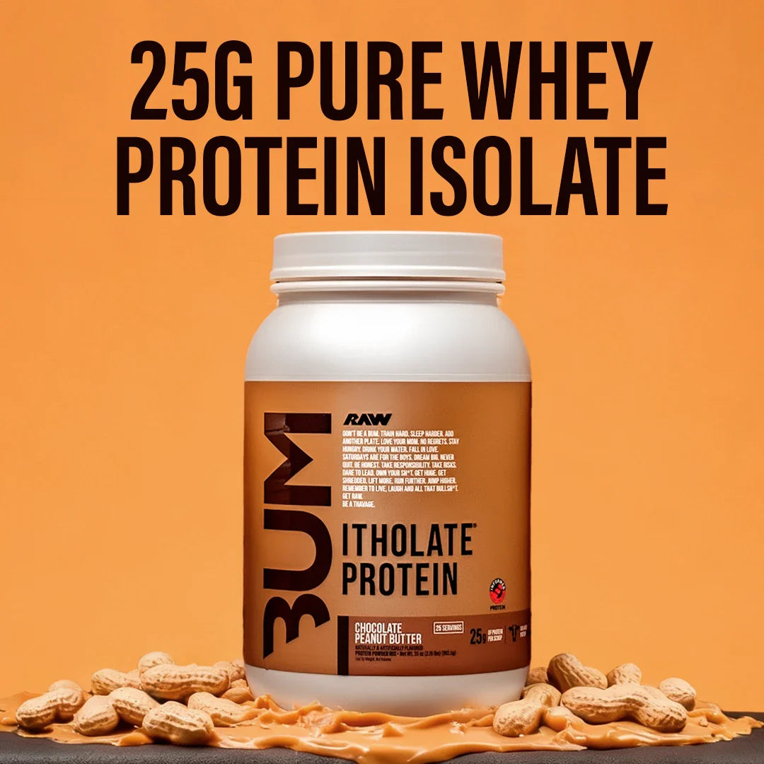RAW Nutrition CBum Itholate Protein 2 lb | 25 Servicios · Whey Isolate · Alta Pureza y Absorción