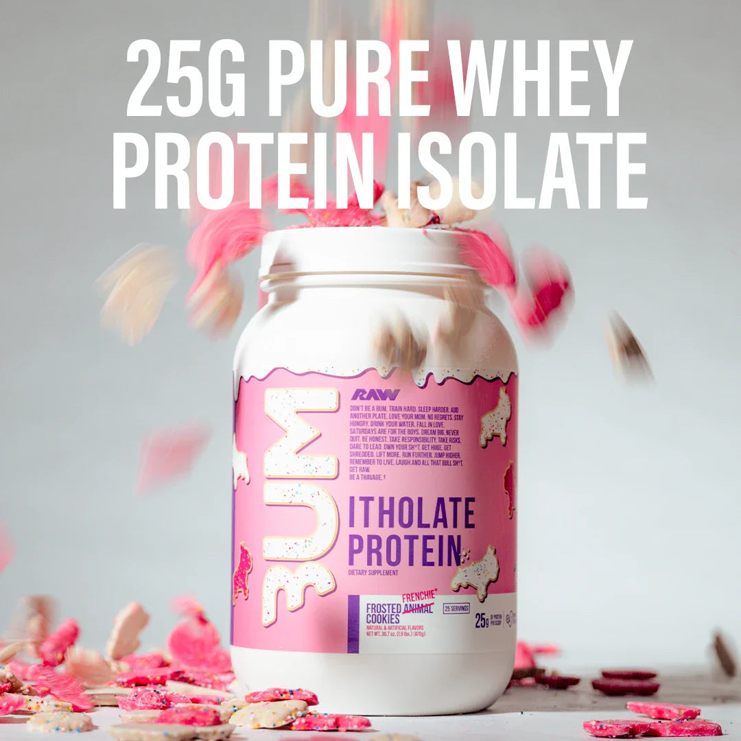 RAW Nutrition CBum Itholate Protein 2 lb | 25 Servicios · Whey Isolate · Alta Pureza y Absorción