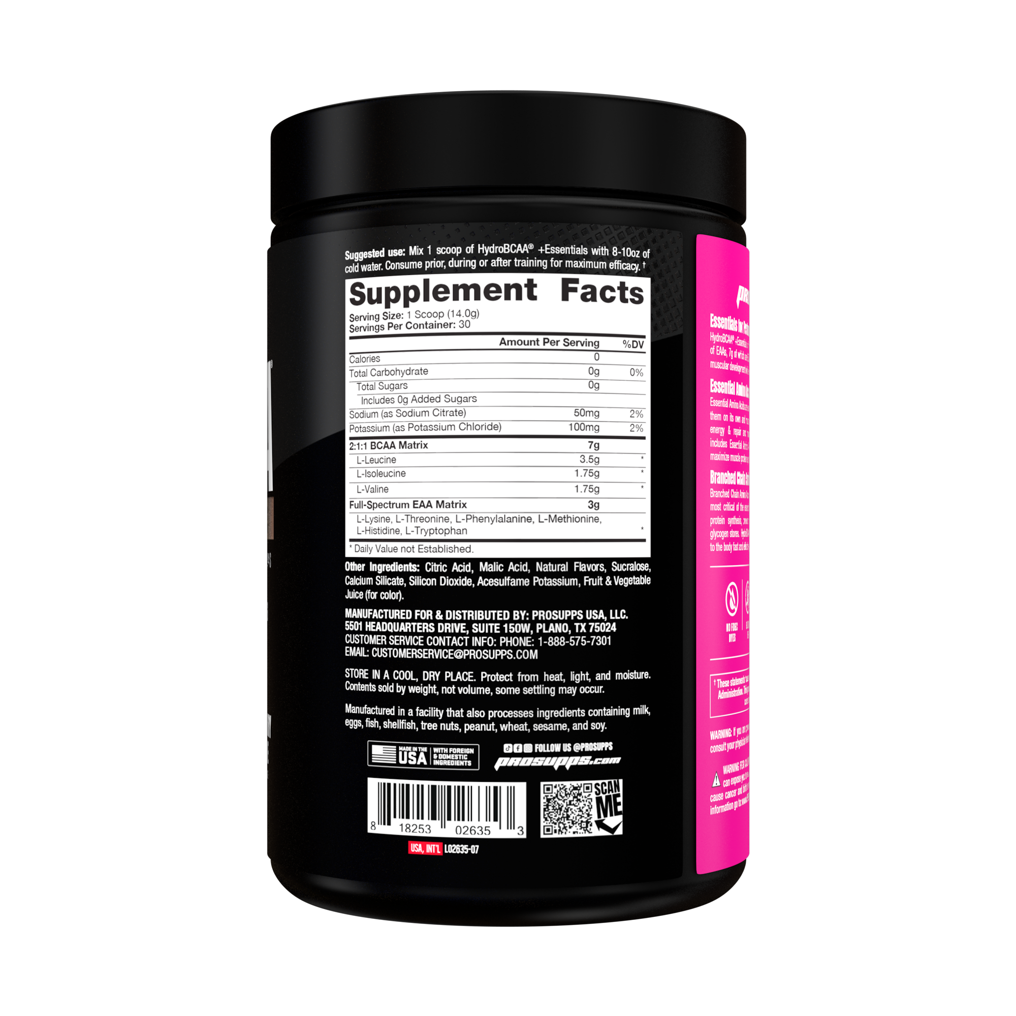 Ps Hydro BCAA Plus Essentials 30 servicios