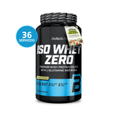 Proteína Whey Aislada Sin Lactosa Iso Whey Zero BioTech USA | 908 g · 36 Servicios