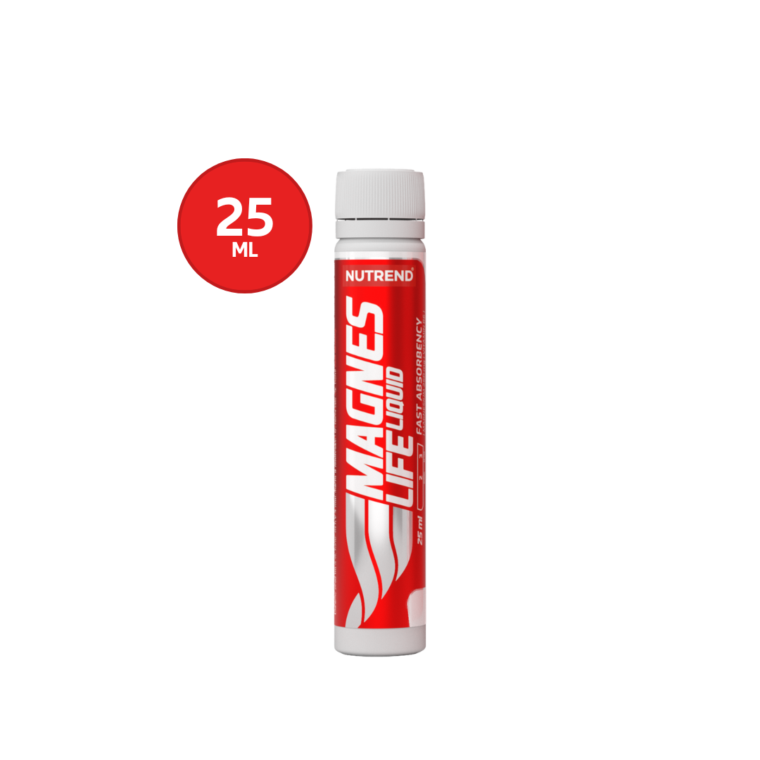 Nutrend Magnes Life Magnesio Líquido 25 ml | Caja 10 Unidades · Función Muscular y Nerviosa