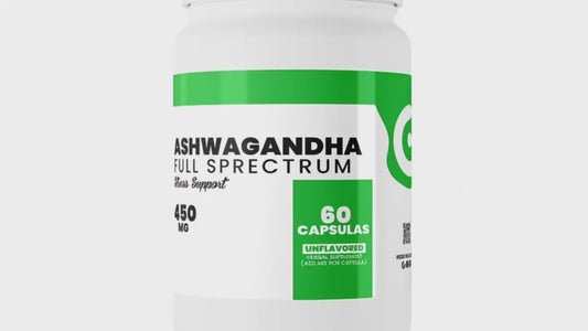 Ashwagandha Full Spectrum 450 mg 60 Caps Global Nutrition