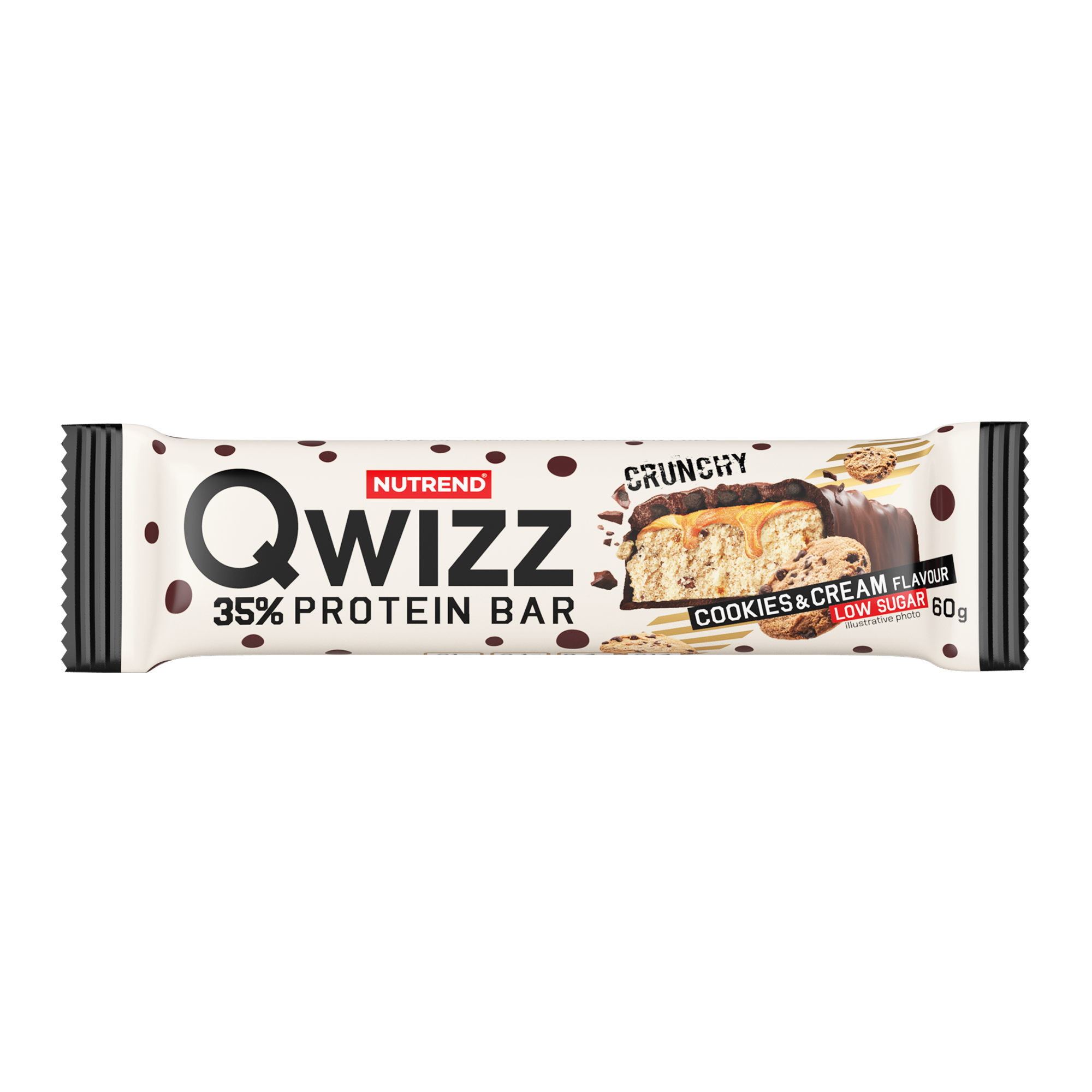 Nutrend Qwizz Protein Bar 21g de Proteína (Box 12 Unidades)