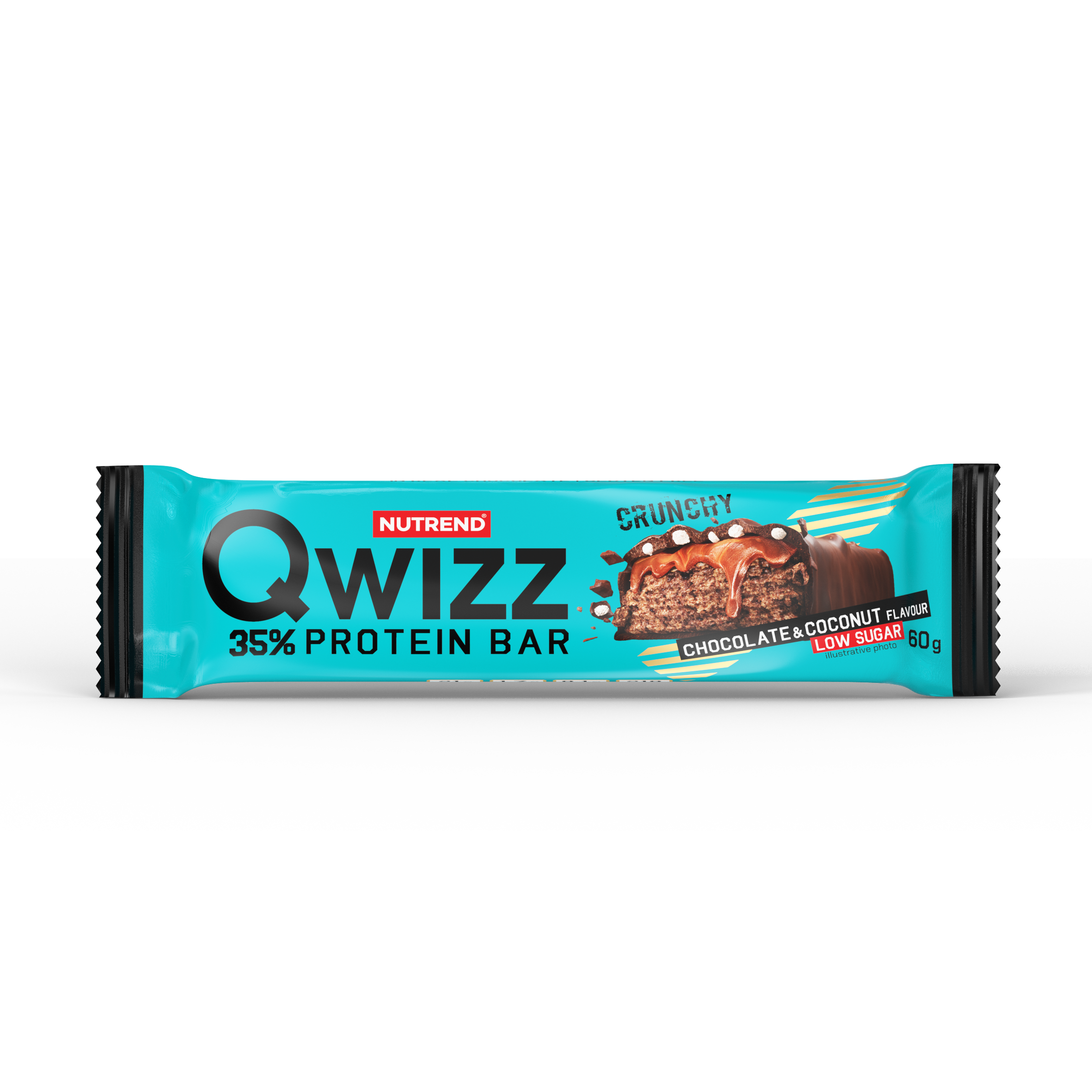 Nutrend Qwizz Protein Bar 21g de Proteína (Box 12 Unidades)
