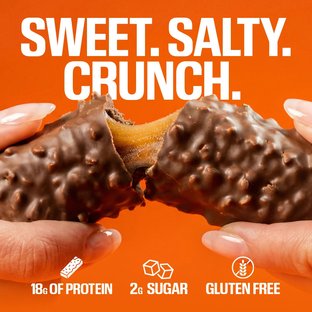 RAW Nutrition Protein Bar 12 Pack | Barras de Proteína · Snack Alto en Proteína - 21 gramos de proteína