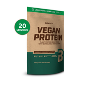 BioTechUSA Vegan Protein Proteína Vegana 500 g | 20 Servicios · 21g Proteína · Sin Lactosa