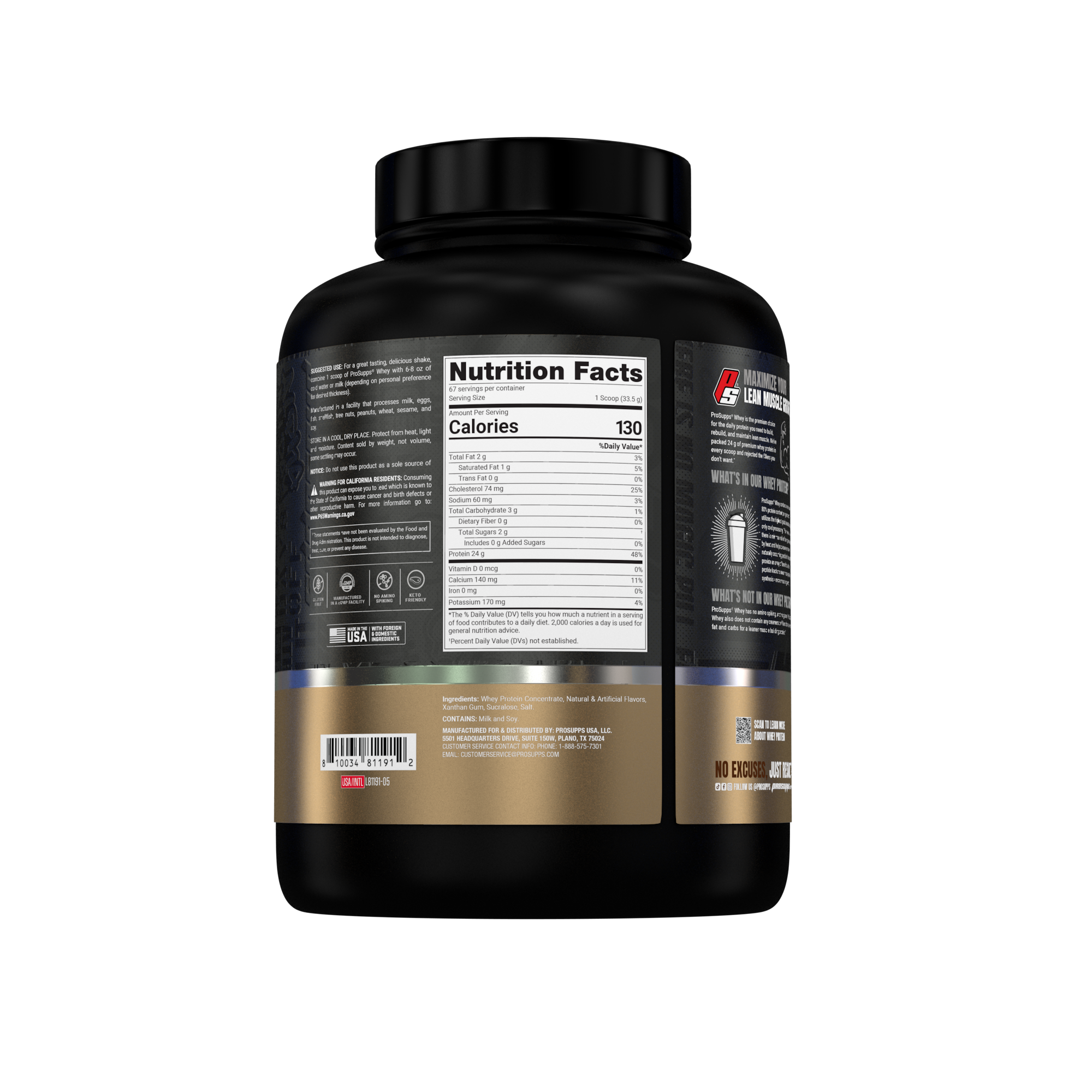 Prosupps Premium Whey Protein 24 g