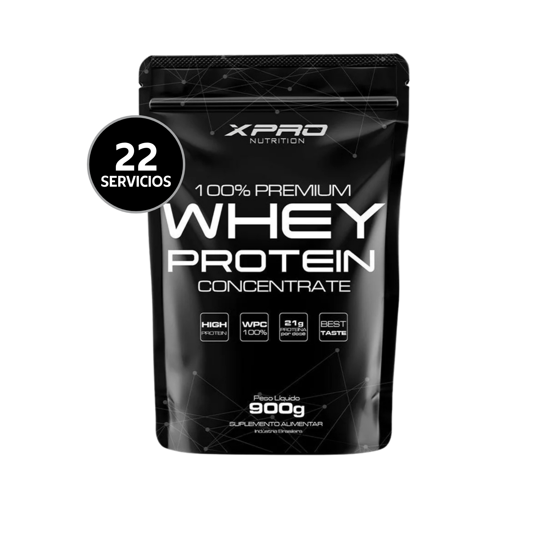 100% Whey Premium Concentrate XPRO Nutrition 900 grs